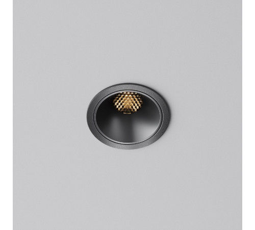 Встраиваемый светильник Maytoni Alfa LED DL043-01-10W2.7K-RD-B Встраиваемый светильник Maytoni Alfa LED DL043-01-10W2.7K-RD-B