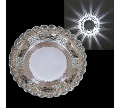 Встраиваемый светильник Reluce 14303-9.0-001LD MR16+LED3W WT Встраиваемый светильник Reluce 14303-9.0-001LD MR16+LED3W WT