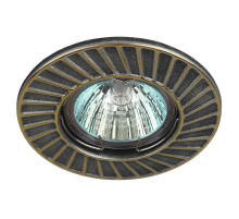 Встраиваемый светильник ЭРА ST6 GD/SS Б0036490