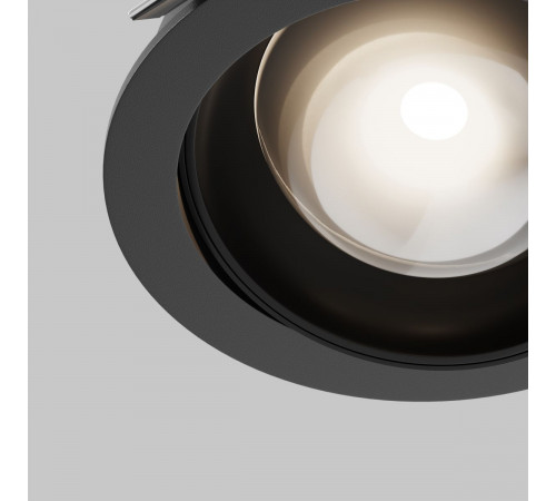 Встраиваемый светильник Maytoni Lens DL105-12W4K-B Встраиваемый светильник Maytoni Lens DL105-12W4K-B
