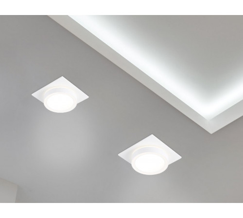Встраиваемый светильник Ambrella Light GX53 Acrylic Tech Techno Spot TN52421 Встраиваемый светильник Ambrella Light GX53 Acrylic Tech Techno Spot TN52421