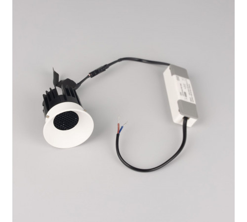 Светильник безрамочный Arlight DL-INTRAL-R63-8W Warm3000 (Белый RAL9003, 50 deg, 230V) (IP20 Металл) 064937
