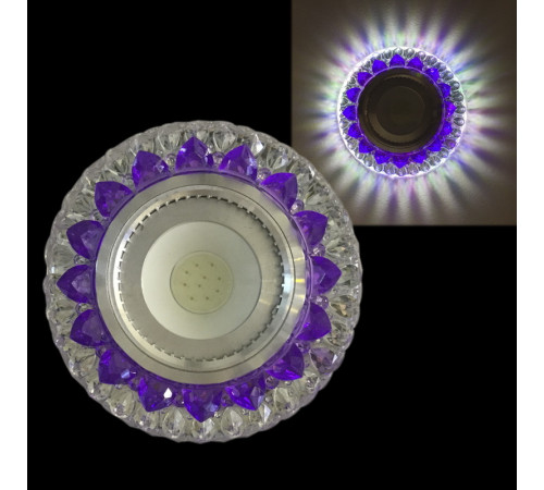 Встраиваемый светильник Reluce 42205-9.0-001PL MR16+LED3W CL/PP+MIX Встраиваемый светильник Reluce 42205-9.0-001PL MR16+LED3W CL/PP+MIX