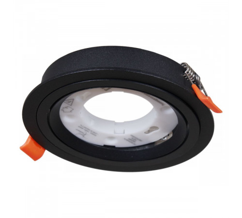 Встраиваемый светильник Reluce 53026-9.0-001RLD GX53 BK