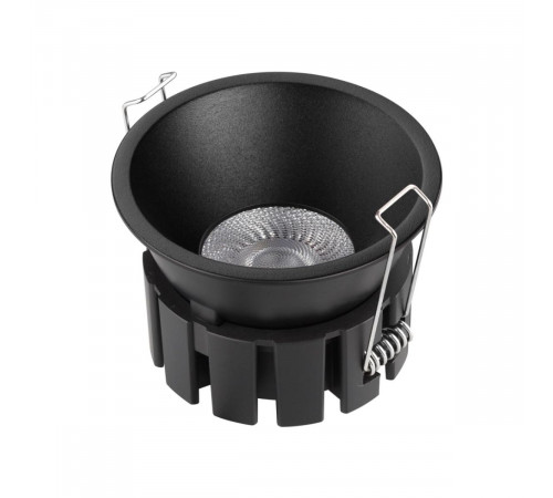 Встраиваемый светильник с переключателем цветовой температуры и угла рассеивания Novotech Wir Solis 359860