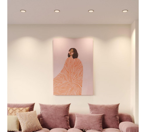 Встраиваемый светильник с переключателем цветовой температуры Novotech Wir Clarte 359874