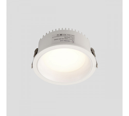 Встраиваемый светильник Crystal Lux CLT 529C105 WH 3000K