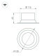 Встраиваемый светильник даунлайт Arlight MS-BREEZE-BUILT-R125-16W Warm3000 (WH, 90 deg, 230V) (IP20 Металл) 036614(1)