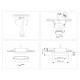 Встраиваемый светильник Ambrella Light Techno spot IP Protect TN6708