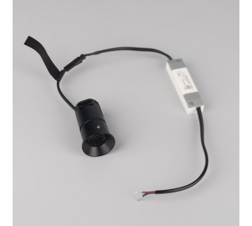 Светильник безрамочный Arlight DL-INTRAL-R39-6W Warm3000 (Черный RAL9005, 36 deg, 230V) (IP20 Металл) 064938