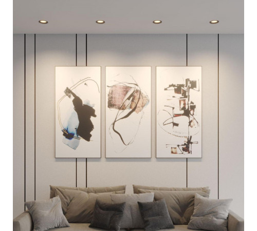 Встраиваемый светильник с переключателем цветовой температуры и угла рассеивания Novotech Wir Rayne 359841