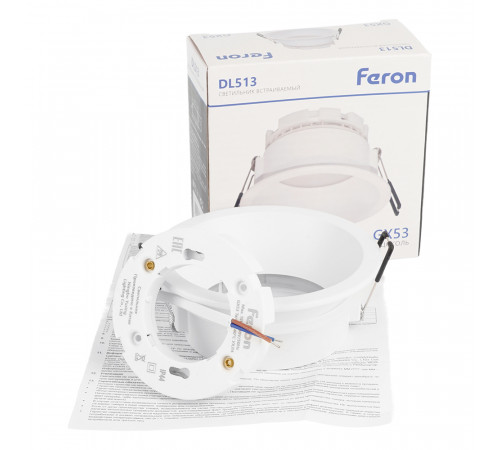 Встраиваемый светильник Feron DL513 53307