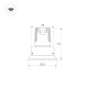 Светильник безрамочный Arlight DL-ROTARA-R63-6W Day4000 (Черный RAL9005, 36 deg, 230V) (IP20 Металл) 064946