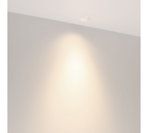 Светильник безрамочный Arlight DL-INTRAL-R39-6W Day4000 (Белый RAL9003, 36 deg, 230V) (IP20 Металл) 064940