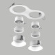 Встраиваемый светильник Lightstar Domino (214626+214606+214606+214006+214006) D6260606WMOD