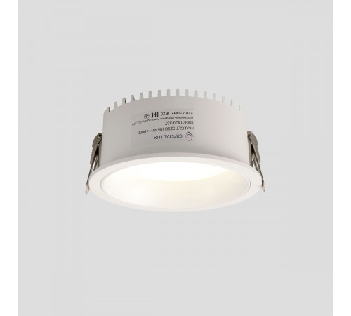 Встраиваемый светильник Crystal Lux CLT 529C105 WH 4000K