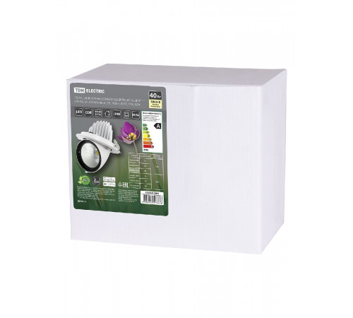 Встраиваемый светодиодный светильник TDM Electric Акцент-1DSL-01-040-WW SQ0369-0402 Встраиваемый светодиодный светильник TDM Electric Акцент-1DSL-01-040-WW SQ0369-0402