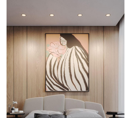 Встраиваемый светильник с переключателем цветовой температуры Novotech Wir Lante 359878