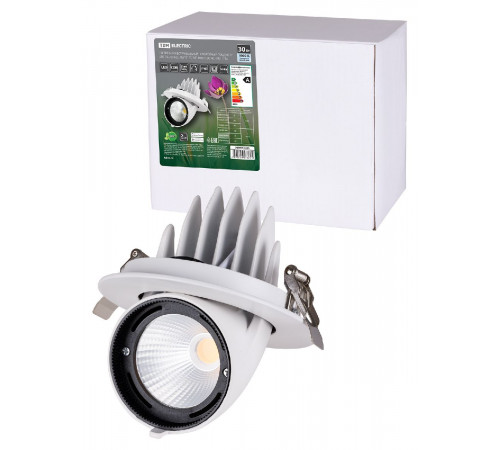 Встраиваемый светодиодный светильник TDM Electric Акцент-1DSL-01-030-NW SQ0369-0404 Встраиваемый светодиодный светильник TDM Electric Акцент-1DSL-01-030-NW SQ0369-0404