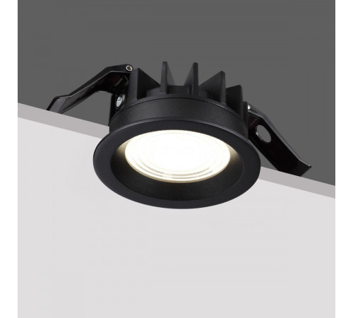 Встраиваемый светильник с переключателем цветовой температуры и угла рассеивания Novotech Wir Fluo 359843