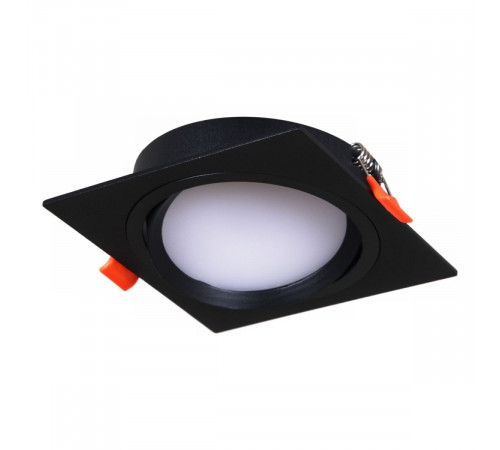 Встраиваемый светильник Reluce 53026-9.0-001LD GX53 BK