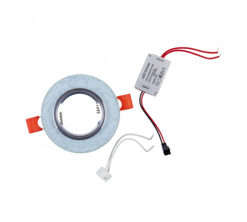 Встраиваемый светильник Fametto Luciole DLS-L208 GU5.3 CHROME/WHITE UL-00013091