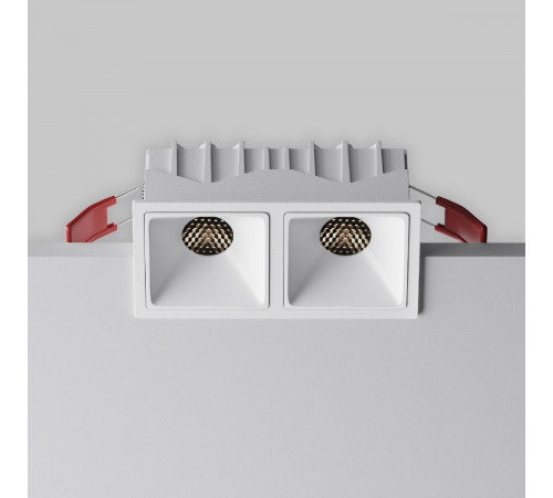 Встраиваемый светильник Maytoni Alfa LED DL043-02-10W4K-SQ-W-1 Встраиваемый светильник Maytoni Alfa LED DL043-02-10W4K-SQ-W-1