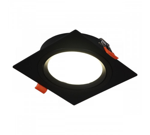 Встраиваемый светильник Reluce 53026-9.0-001LD GX53 BK