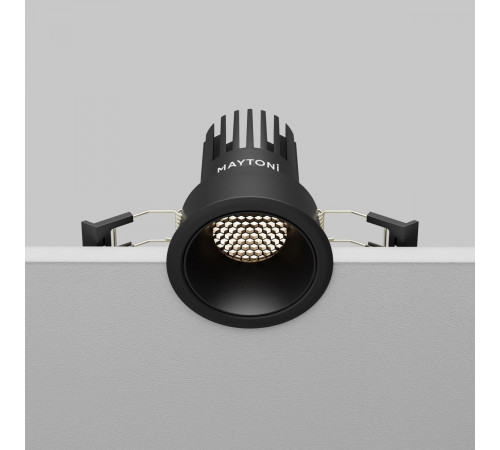 Встраиваемый светильник Maytoni Dip DL115-10W-4K-B