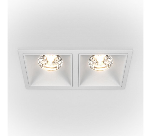 Встраиваемый светильник Maytoni Technical Alfa LED DL043-02-15W4K-SQ-W Встраиваемый светильник Maytoni Technical Alfa LED DL043-02-15W4K-SQ-W