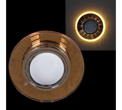 Встраиваемый светильник Reluce 16312-9.0-001LF MR16+LED3W TEA Встраиваемый светильник Reluce 16312-9.0-001LF MR16+LED3W TEA