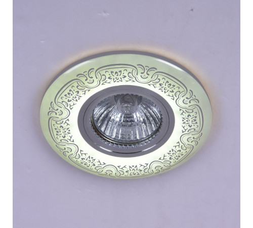 Встраиваемый светильник Reluce 09502-9.0-001MN MR16+LED3W WH/CR Встраиваемый светильник Reluce 09502-9.0-001MN MR16+LED3W WH/CR