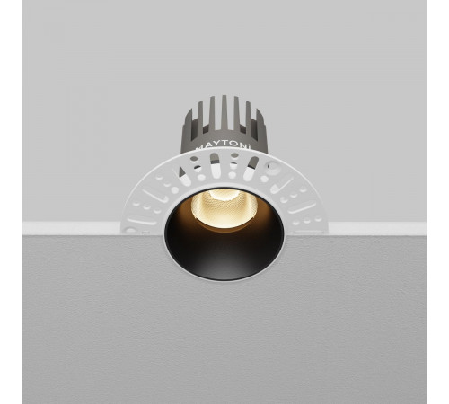 Встраиваемый светильник Maytoni Technical Dip DL124-10W-3K-TRS-B Встраиваемый светильник Maytoni Technical Dip DL124-10W-3K-TRS-B