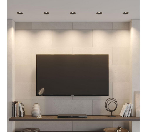 Встраиваемый светильник с переключателем цветовой температуры и угла рассеивания Novotech Wir Nova 359855