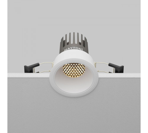 Встраиваемый светильник Maytoni Technical Dip DL115-10W-3K-W