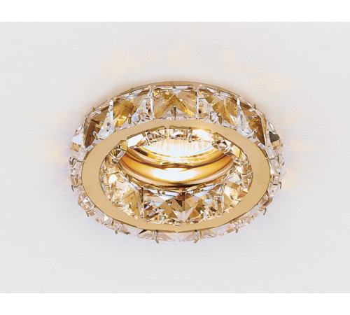 Встраиваемый светильник Ambrella Light K112 CL/G Встраиваемый светильник Ambrella Light K112 CL/G