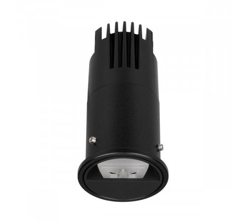 Встраиваемый светильник Arlight DL-VEILA-R39-6W Day4000 (Черный RAL9005, A44x46 deg, 230V) (IP20 Металл) 064954