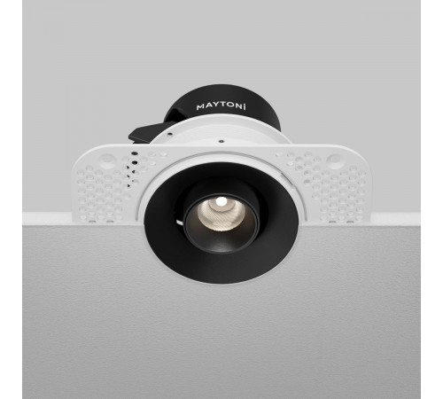 Встраиваемый светильник Maytoni Technical Focus LED mini DL127-8W4K-TRS-B