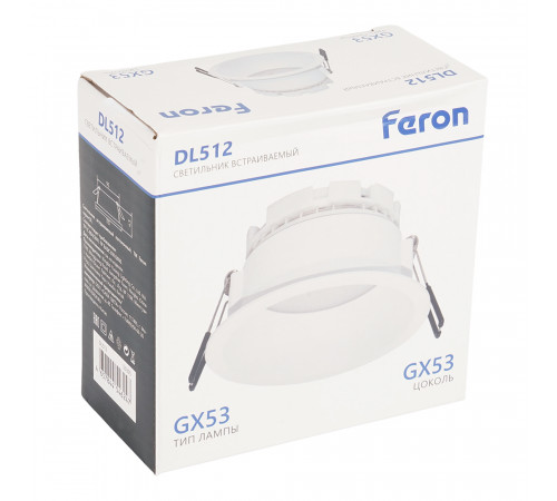 Встраиваемый светильник Feron DL513 53307