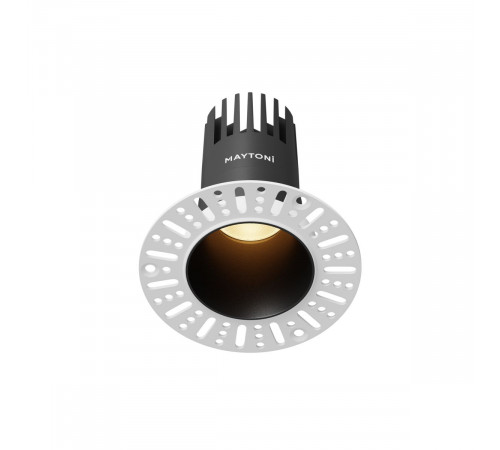 Встраиваемый светильник Maytoni Dip DL120-10W-2.7K-TRS-B