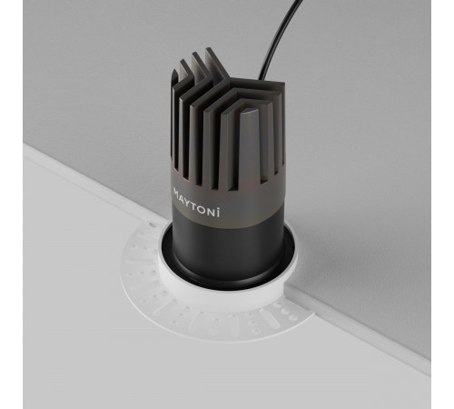 Встраиваемый светильник Maytoni Technical Dip DL122-15W-3K-TRS-B Встраиваемый светильник Maytoni Technical Dip DL122-15W-3K-TRS-B