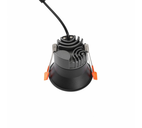 Встраиваемый светильник iLedex Mars DIM 207-7W-D75-3000K-24DG-BK