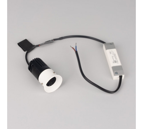 Светильник безрамочный Arlight DL-INTRAL-R39-6W Day4000 (Белый RAL9003, 36 deg, 230V) (IP20 Металл) 064940