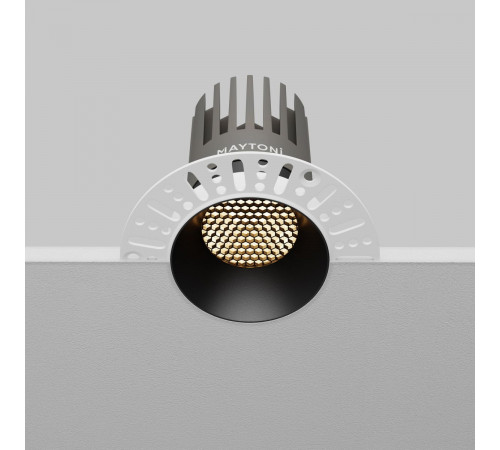 Встраиваемый светильник Maytoni Technical Dip DL121-15W-3K-TRS-B Встраиваемый светильник Maytoni Technical Dip DL121-15W-3K-TRS-B