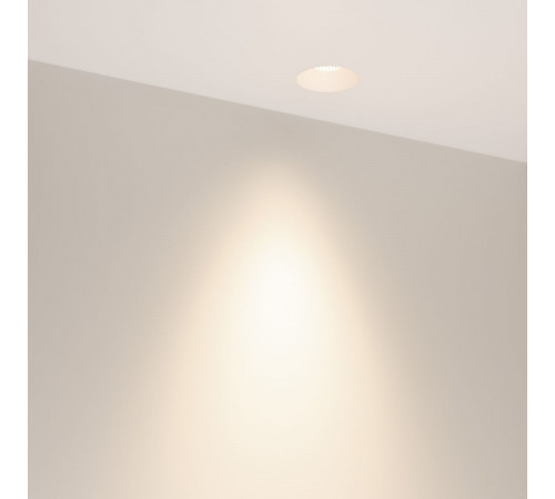 Светильник безрамочный Arlight DL-INTRAL-R63-8W Day4000 (Белый RAL9003, 50 deg, 230V) (IP20 Металл) 064936