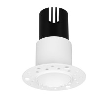 Встраиваемый светильник Arlight MS-INVISIO-TRIMLESS-R55-15W Day4000 (WH-WH, 36 deg, 230V) (IP54 Металл) 061918