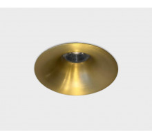Встраиваемый влагозащищенный светильник Italline IT014-0208 gold