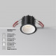 Встраиваемый светильник Maytoni Alfa LED DL043-01-10W4K-RD-B-1