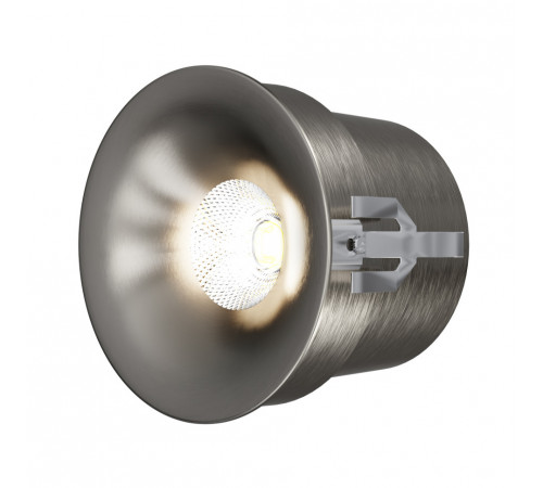 Встраиваемый влагозащищенный светильник Italline IT014-0208 nickel