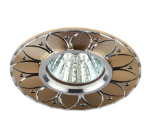 Встраиваемый светильник ЭРА KL42 SL/GD Б0003848